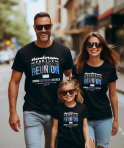 Vintage Style Family Reunion 2026 - Retro Custom Matching Tees