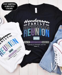 Vintage Style Family Reunion 2026 - Retro Custom Matching Tees 1
