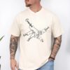 Comfort Colors® Custom Dad Hand With Kid Names Tee, Holding Dad Fingers Shirt, Custom Kids Name Shirt, Fathers Day Gift, Gift For Papa 1