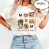 Comfort Colors® Custom Photo Mom Shirt - Kids Name and Photo Tee 2