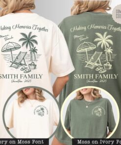 Comfort Colors® Family Beach Trip - Island Tropical Vacation Tee