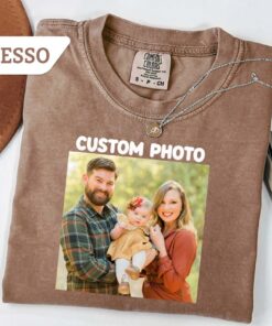 Custom Photo Comfort Colors® Shirt - Personalized Family Picture Tee 1