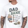 Funny Dad Bank Shirt - Comfort Colors® Dad Joke Tee - New Dad Gift