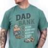 Funny Dad Bank Shirt - Comfort Colors® Dad Joke Tee - New Dad Gift 4