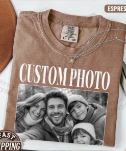 Personalized Family Name Picture Tee - Custom Comfort Colors® Gift 1